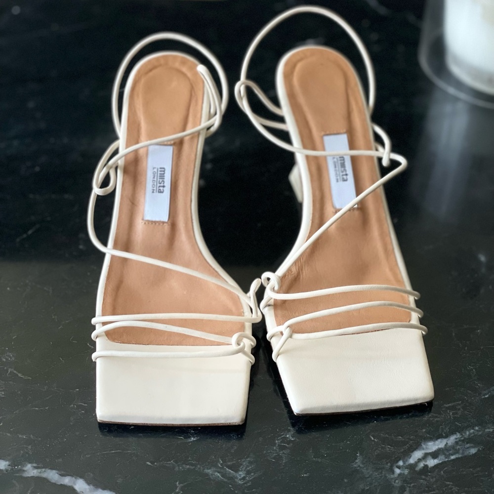 Sally crab leather sandals.